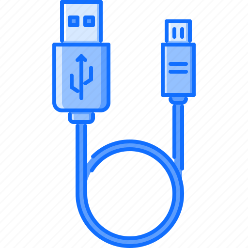 Cable, computer, micro, mini, technology, usb, wire icon - Download on Iconfinder