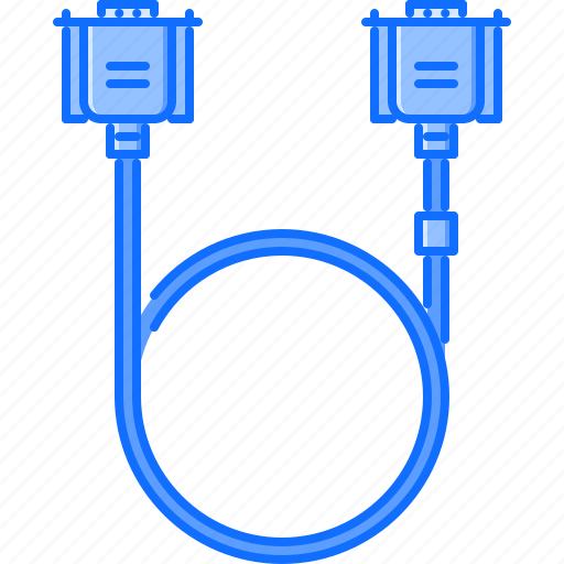 Cable, computer, information, technology, vga icon - Download on Iconfinder