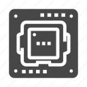 cpu, microchip, processor