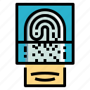 finger, fingerprint, identification, scan, security 