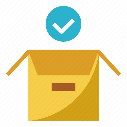 Approval, certificate, delivery, order, package icon - Download on Iconfinder