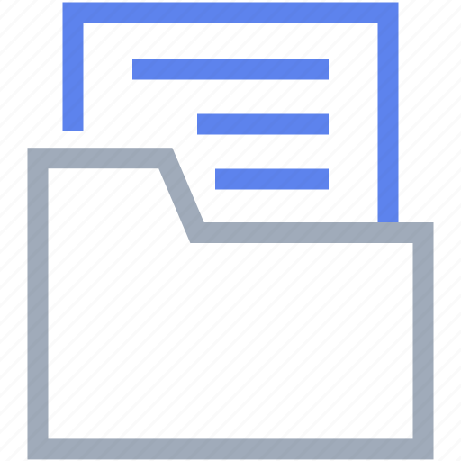 Document, file, folder, paper icon - Download on Iconfinder