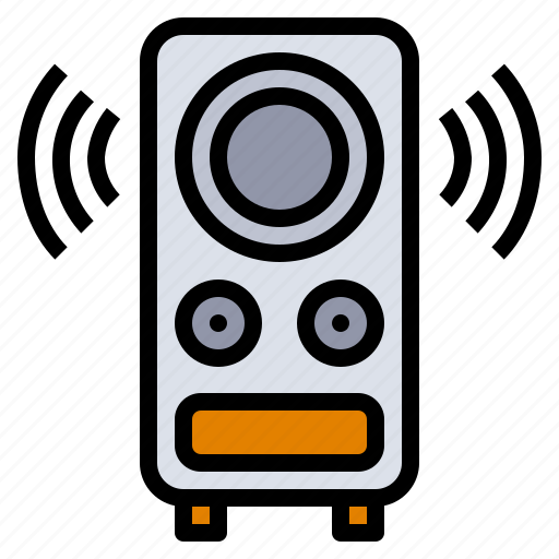 Accessory, computer, music, song, speaker icon - Download on Iconfinder