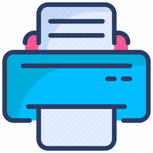 Document, fax, output, paper, print, printer, printing icon - Download on Iconfinder