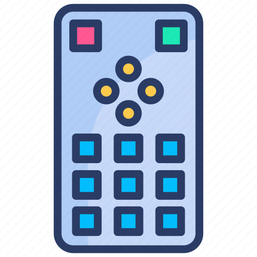Ac remote control, control, controller, remote, remote control, television, tv icon - Download on Iconfinder