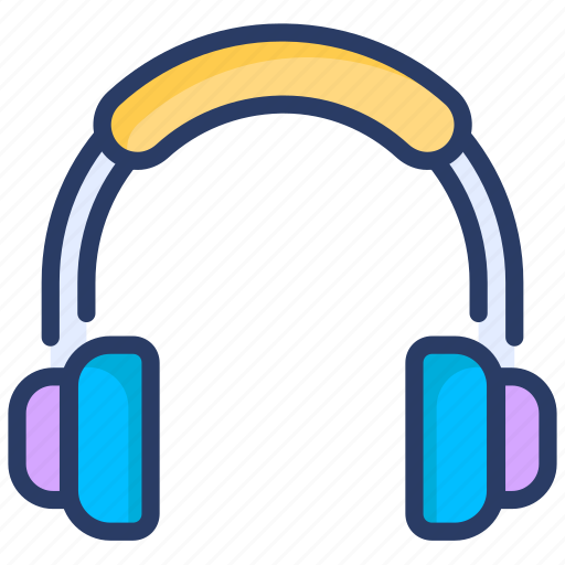 Communications, headphone, headphones, headset, music, sound, support icon - Download on Iconfinder