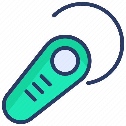 Bluetooth, earphones, headphones, headset, music, radio, signal icon - Download on Iconfinder