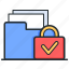 lock, folder, secure, file protection 