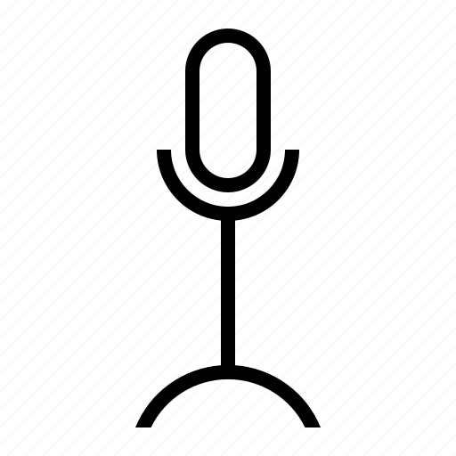 Mic, microphone, peripheral, record, sound icon - Download on Iconfinder