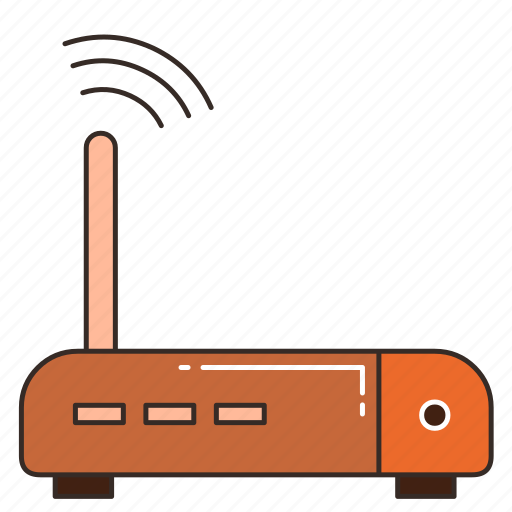 Broadband, internet, network, signal, wifi, wireless, wireless modem icon - Download on Iconfinder