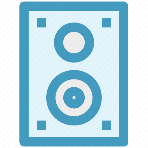 Entertainment, loudspeaker, music, sound, speaker, woofer icon - Download on Iconfinder