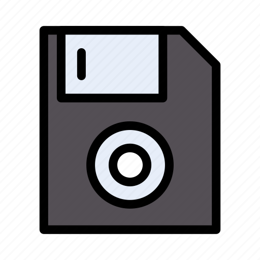 Diskette, floppy, guarder, hardware, save icon - Download on Iconfinder