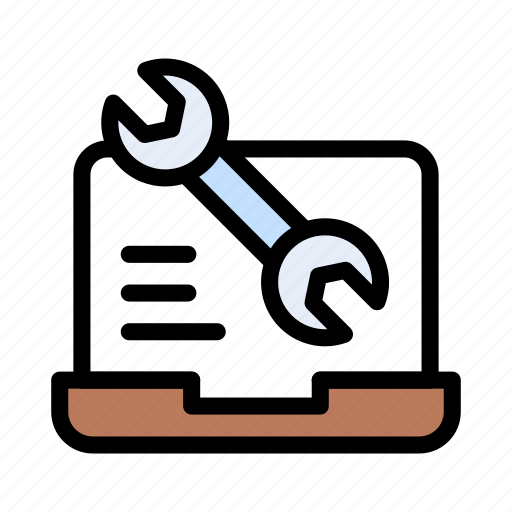 Laptop, maintenance, notebook, repair, setting icon - Download on Iconfinder