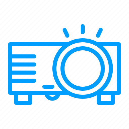 Beamer, computer, device, hardware, presentation, projection, projector icon - Download on Iconfinder