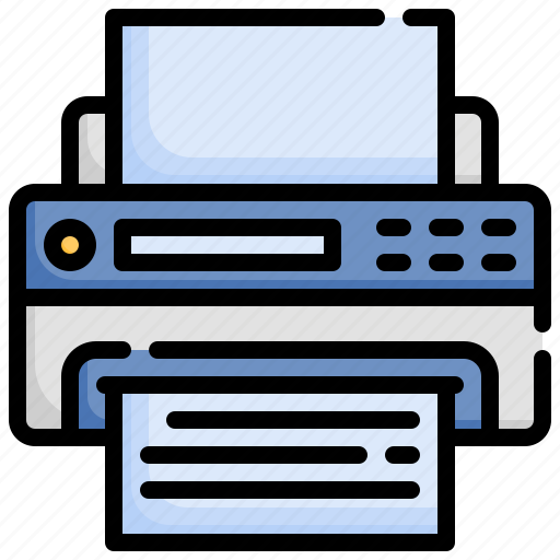 Printer, inkjet, technology, electronic, device, electronics icon - Download on Iconfinder