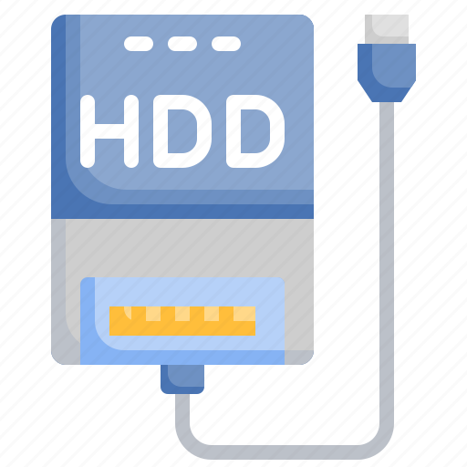 Hdd, hard, disk, drive, data, storage, harddrive icon - Download on Iconfinder