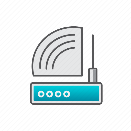 Connection, network, router, setup, wifi icon - Download on Iconfinder