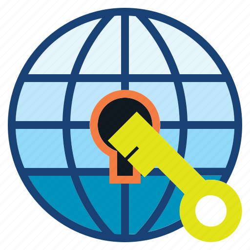 Connection, electronics, global, internet, key, lock, vpn icon - Download on Iconfinder