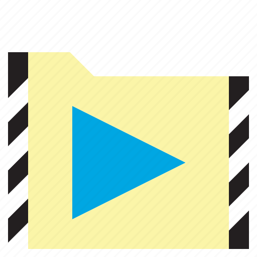 Files, folder, movie, multimedia, music, storage, videos icon - Download on Iconfinder