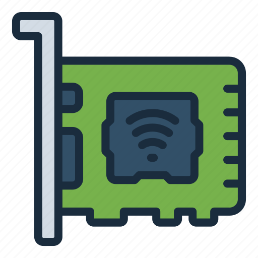 Internet, lan, connection, computer, hardware, peripheral, network interface card icon - Download on Iconfinder