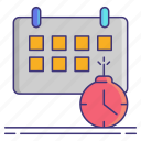 calendar, computer programming, date, deadline