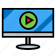 display, media, monitor, player, video 