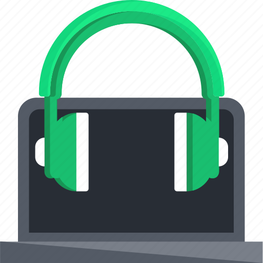 Headset, headphone, laptop, pc, tech, technology icon - Download on Iconfinder