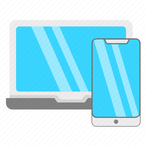Laptop, responsive, smartphone, website icon - Download on Iconfinder