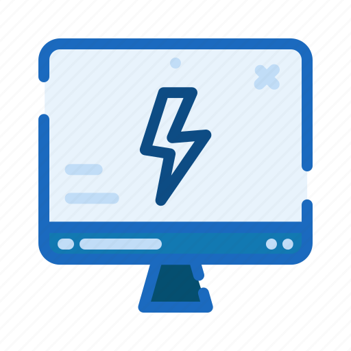 Website, energy, lightning, flash icon - Download on Iconfinder