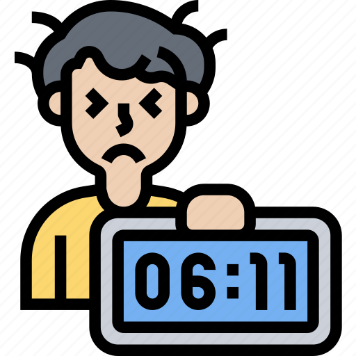 Alarm, clock, awake, morning, sleepy icon - Download on Iconfinder