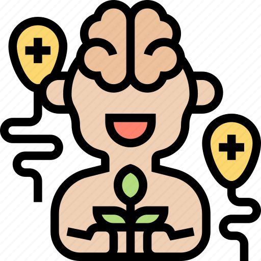 Positive, psychology, attitude, mindset, meditation icon - Download on Iconfinder