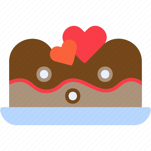 Heart, cake, day, love, plate, valentine, valentines icon - Download on Iconfinder