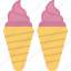 ice, cream, cold, cone, food, icecream, sweet, weather 