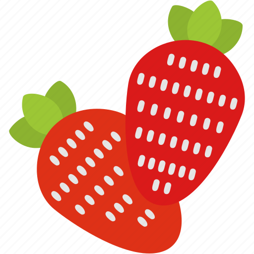 Strawberry, fruit, whole, berry, healthy, vitamins icon - Download on Iconfinder