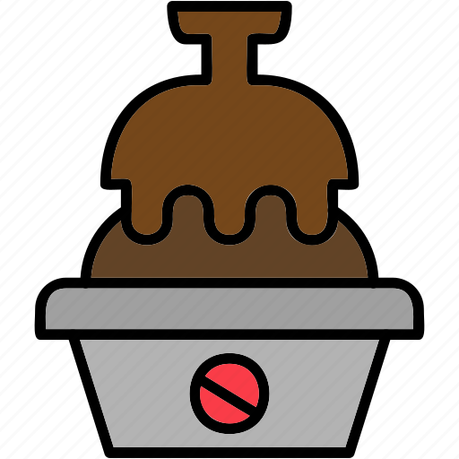 Chocolate, fountain, cafe, candy, confectionery, sweets icon - Download on Iconfinder