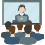 business conference, communication, connection, distance, online conference, online meeting, video 