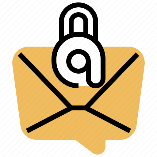 Confidential, email, letter, private, secured icon - Download on Iconfinder