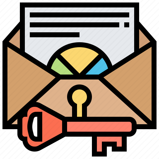 Confidentiality, document, enclosed, letter, notice icon - Download on Iconfinder