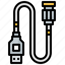 bnc, cable, connection, connector, hardware 