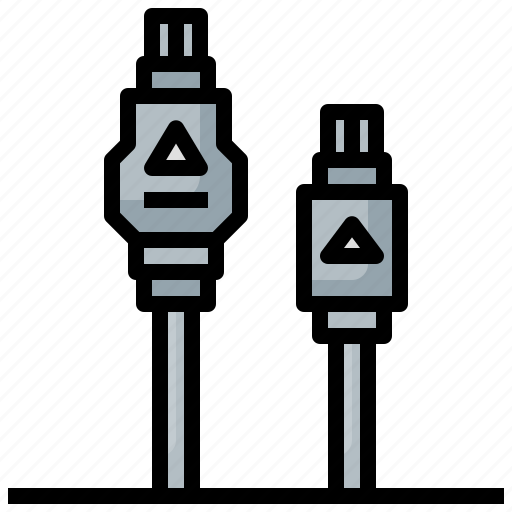 Cable, connection, connector, firewire, hardware icon - Download on Iconfinder