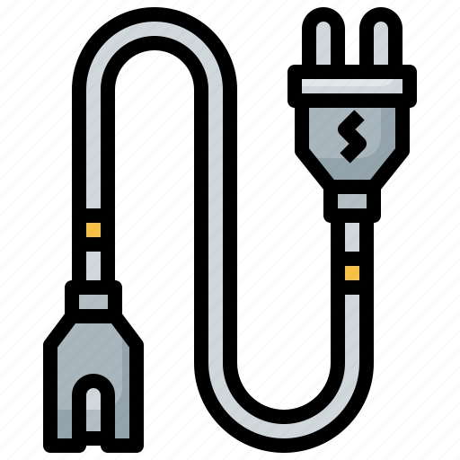 Cable, connection, connector, hardware, plug icon - Download on Iconfinder