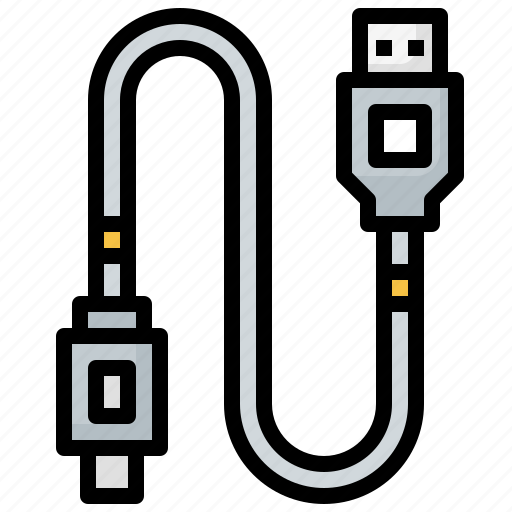 Cable, connection, connector, hardware, usb icon - Download on Iconfinder