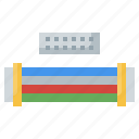 cable, connection, connector, hardware, ribbon