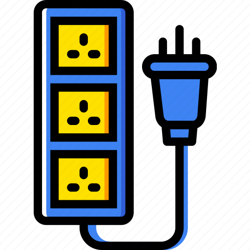 Cable, connector, plug, socket, uk icon - Download on Iconfinder
