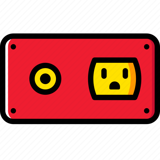 Cable, connector, plug, socket, wall icon - Download on Iconfinder