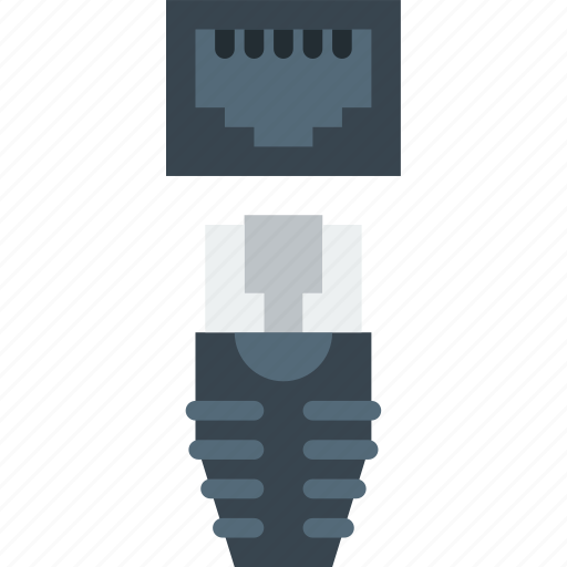 Cable, connector, ethernet, plug icon - Download on Iconfinder