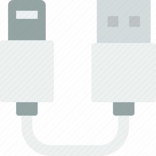 Cable, connector, lightning, plug, to, usb icon - Download on Iconfinder