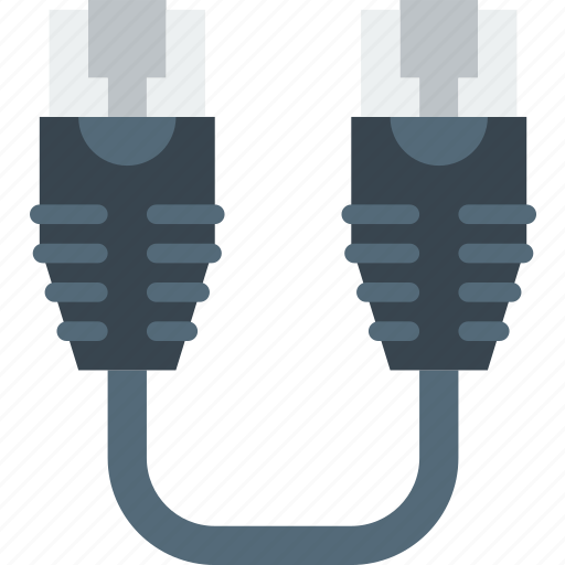Cable, connector, ethernet, plug, to, usb icon - Download on Iconfinder