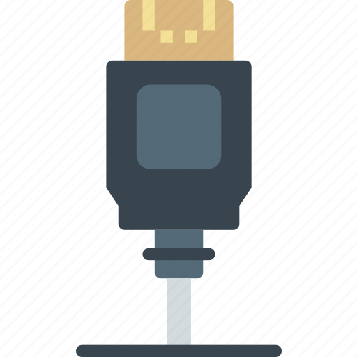 Cable, connector, display, plug, port icon - Download on Iconfinder