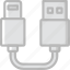 cable, connector, lightning, plug, to, usb 